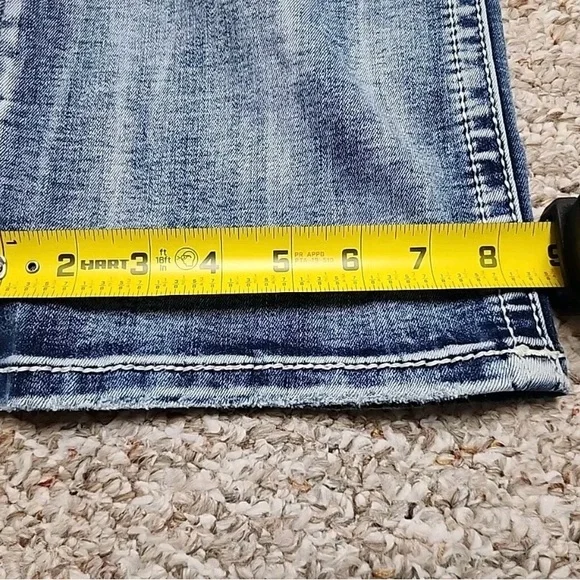 Miss Me Blue Jeans with Silver Wing Embellishments - Picture 15 of 15